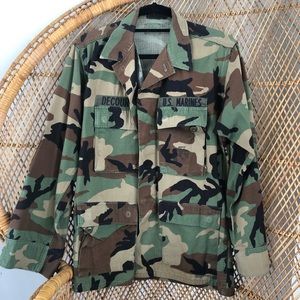 Vintage authentic military, army, marines jacket